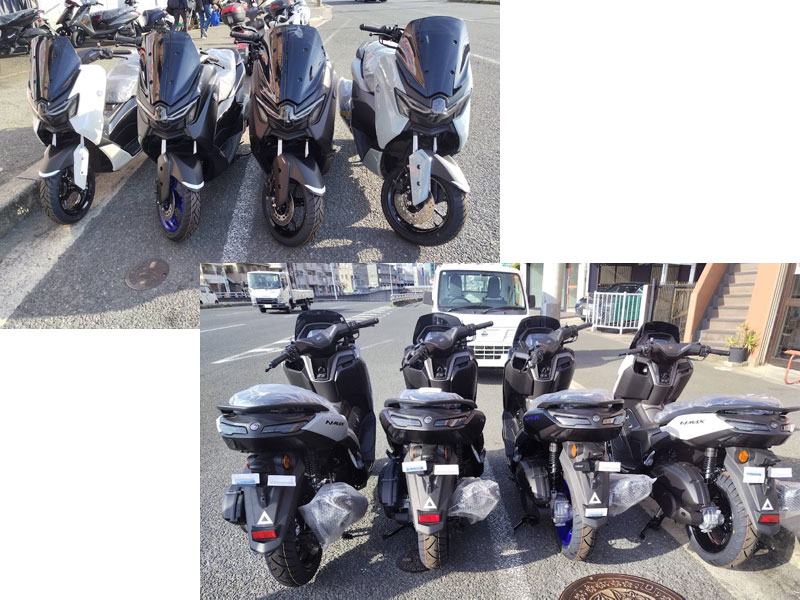 新型NMAX全色入荷